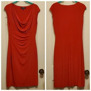 Sexy Ralph Lauren Red Knee-Length Dress (6)